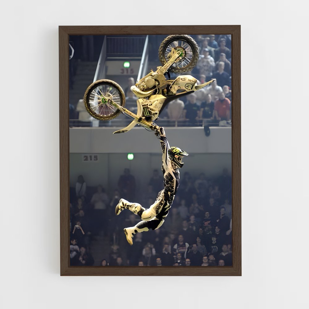 Poster Trickster en L'air – affiche Motocross freestyle (vue 5)